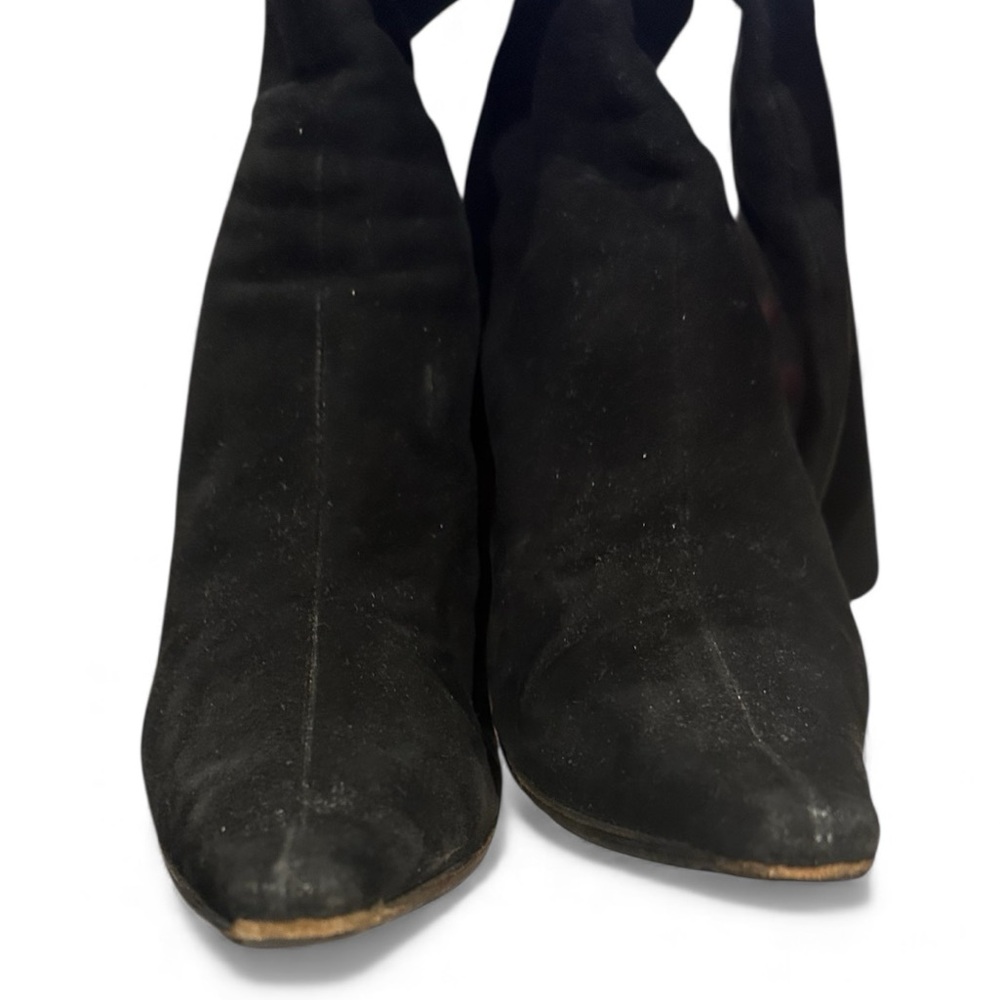 Jimmy Choo Holly Kneel High Boots in Black Suede 39 - Picture 4 of 10